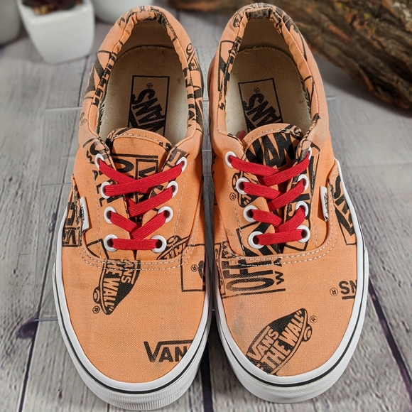 Vans Shoes - VANS LOGO MIX ERA SHOES - Tangerine